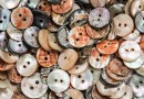 bouton en nacre, 1 lot 20 pièces