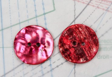 bouton en nacre, 1 lot 15 pièces