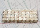 bouton en nacre, 3 lots de 4 plaques de 36 boutons