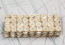 bouton en nacre, 2 lots de 4 plaques de 36 boutons