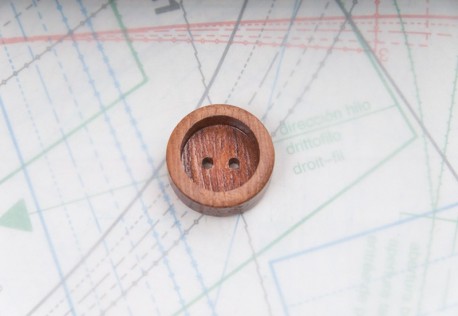 bouton en bois