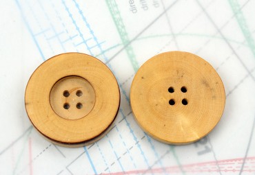 bouton en bois