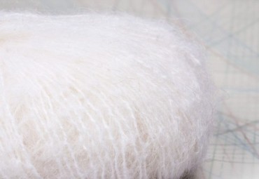 fil à tricoter en fibres de chèvre mohair, mouton et Polyamide