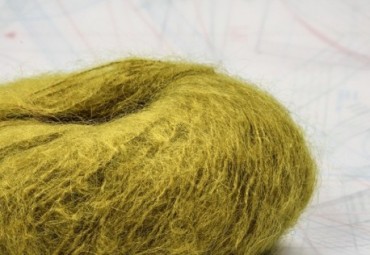 fil à tricoter en fibres de chèvre mohair, mouton et Polyamide