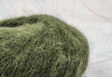 fil à tricoter en fibres de chèvre mohair, mouton et Polyamide