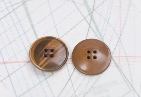 bouton en plastique couture