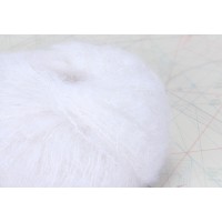 fil à tricoter en fibres de chèvre mohair, mouton et Polyamide Lurex®