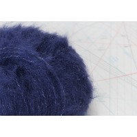 fil à tricoter en fibres de chèvre mohair, mouton et Polyester Lurex®