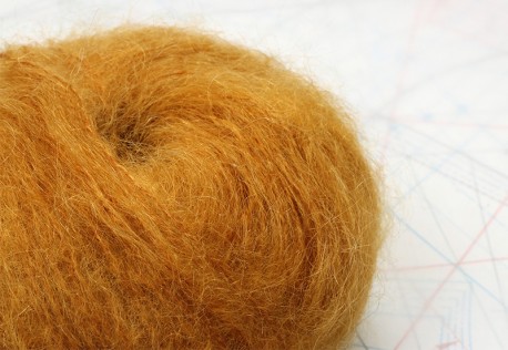 fil à tricoter en fibres de chèvre mohair, mouton et Polyamide