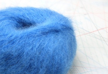 fil à tricoter en fibres de chèvre mohair, mouton et Polyamide