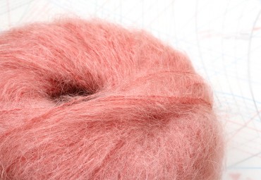 fil à tricoter en fibres de chèvre mohair, mouton et Polyamide