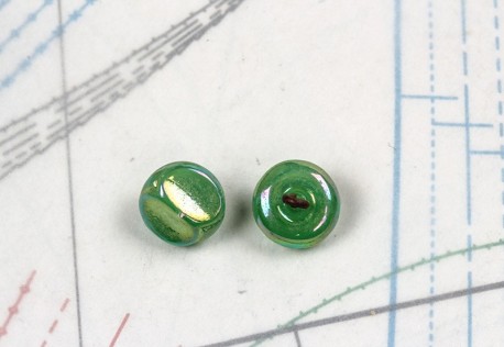 bouton en verre