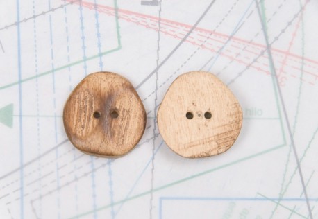 bouton en bois