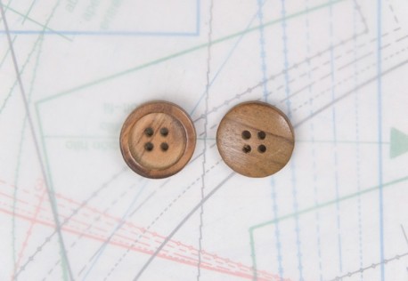 bouton en bois