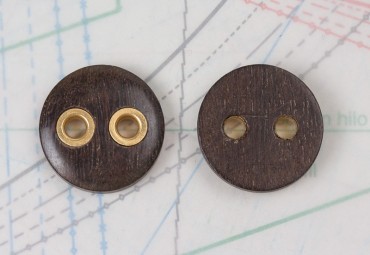 bouton en bois