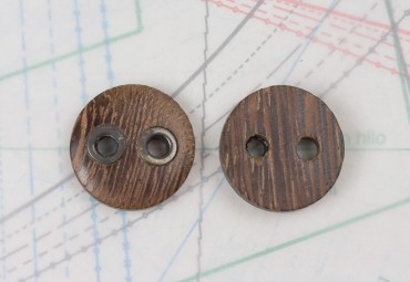 bouton en bois