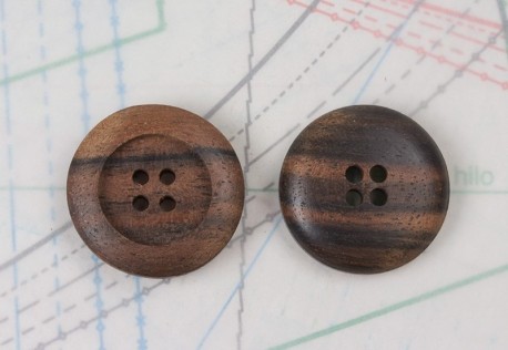 bouton en bois