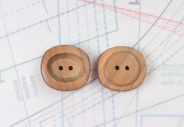 bouton en bois