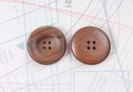 bouton en bois