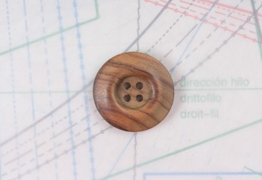 bouton en bois