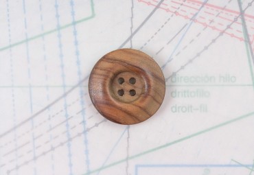 bouton en bois