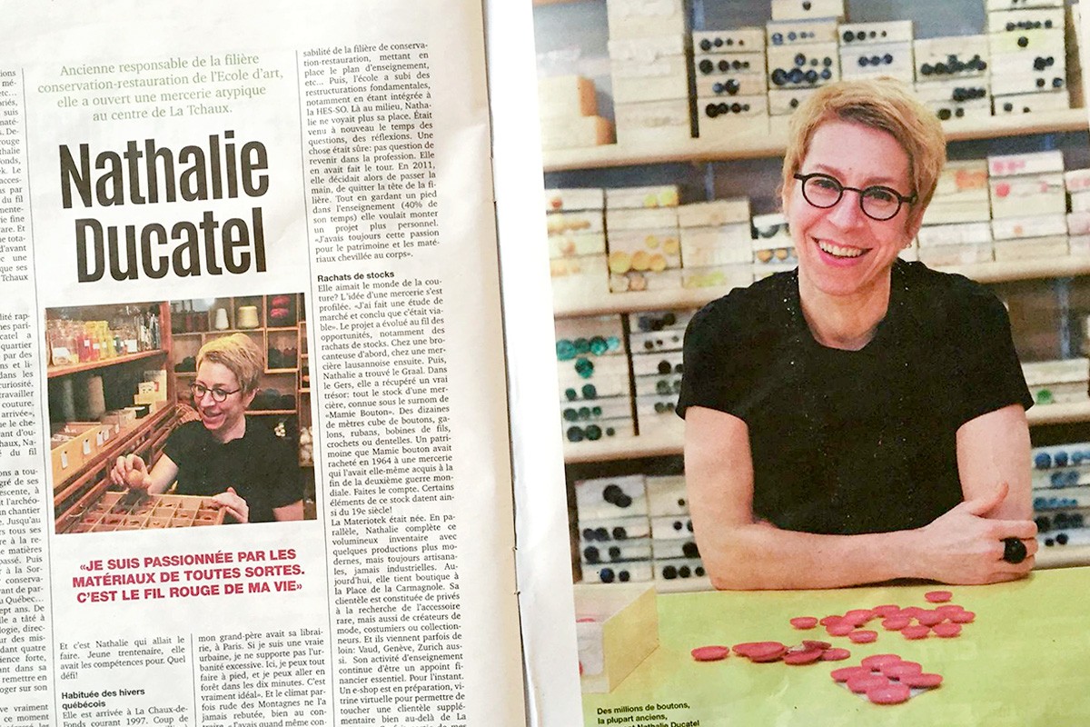 Article de presse : Nathalie Ducatel